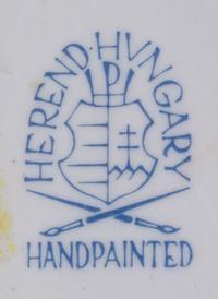 Two Herend Porcelain Rabbits