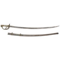 Klingenthal Cavalry Officers Saber Presented to Col. Albert Brackett - 9th Illinois Cavalry