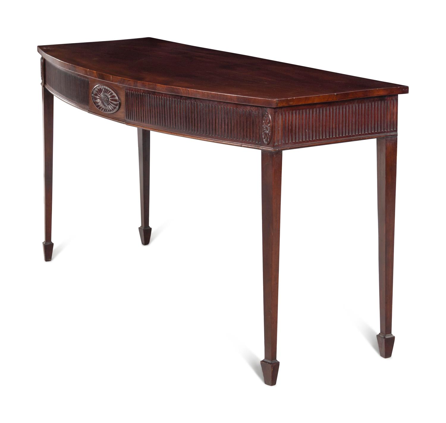 A George III Style Mahogany Serving Table