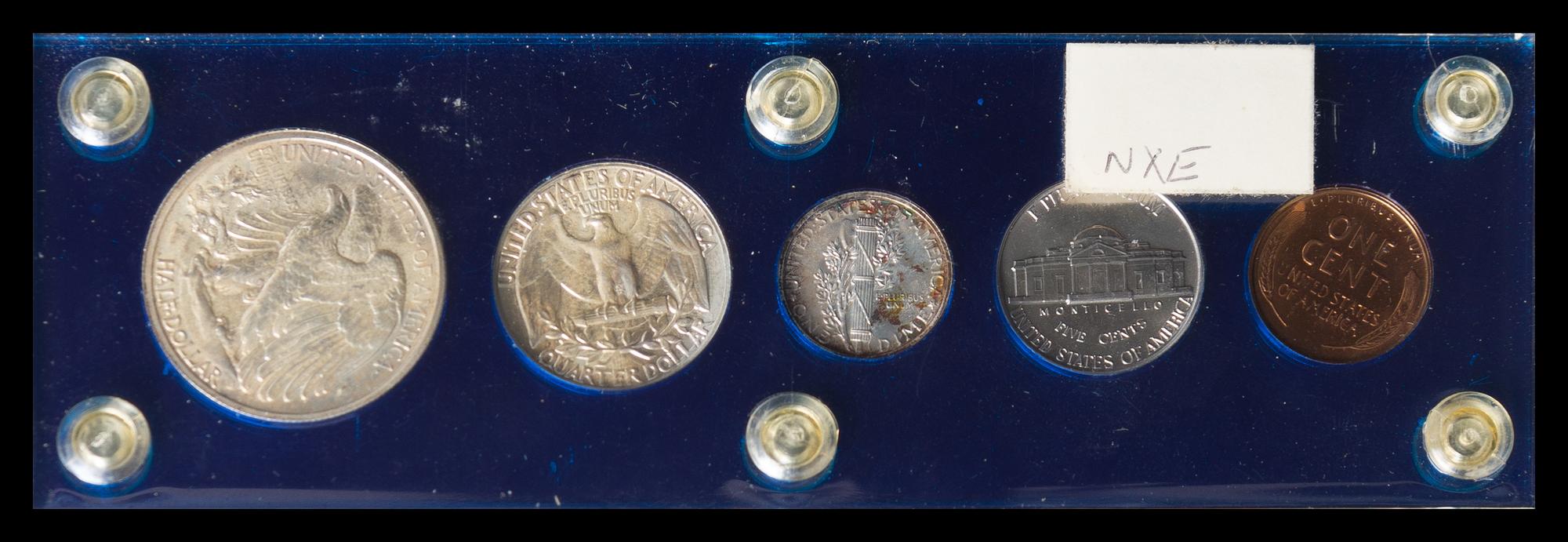 A United States 1939 5-Coin Proof Set