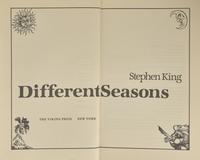 KING, Stephen (b. 1947). Different Seasons . New York: The Viking Press, [1982].