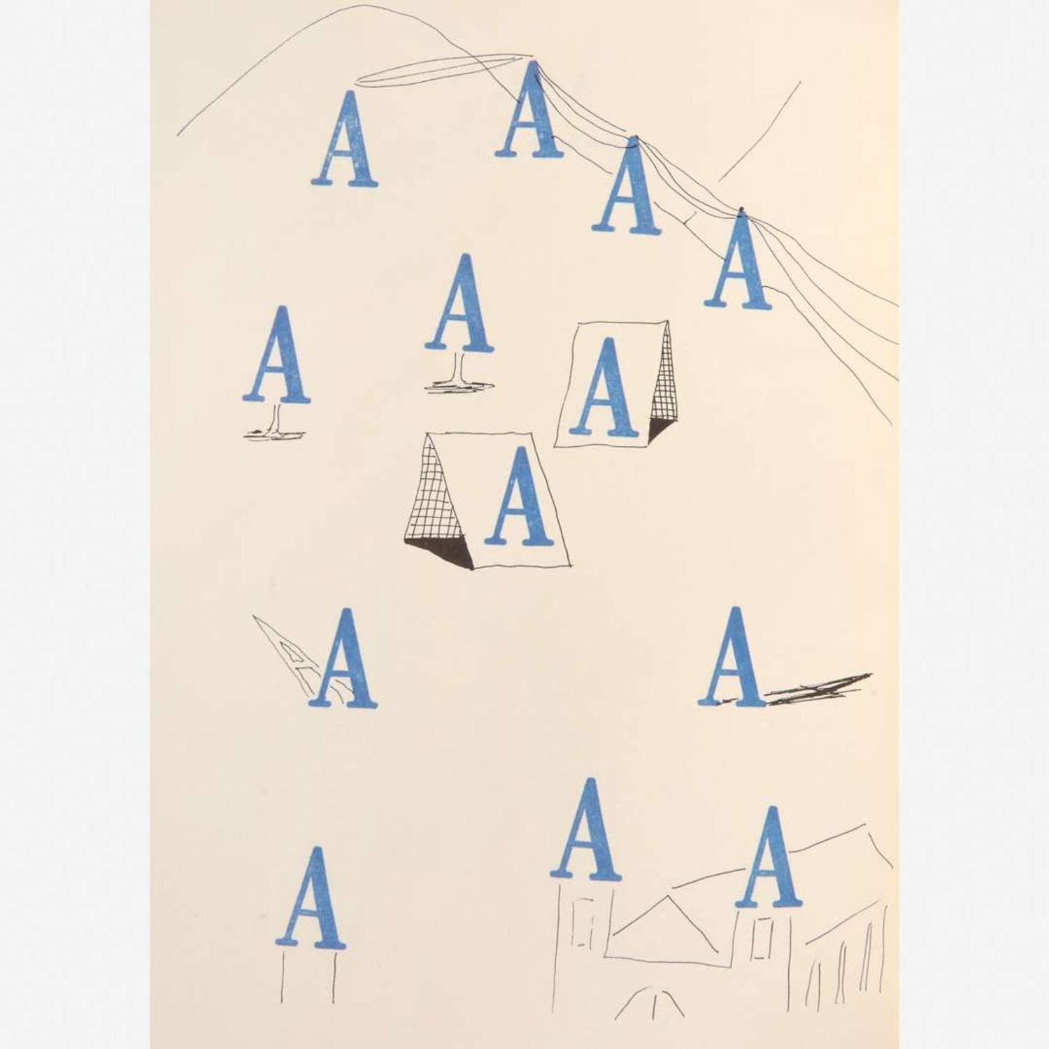 David Hockney (British, b. 1937) Hockney's Alphabet