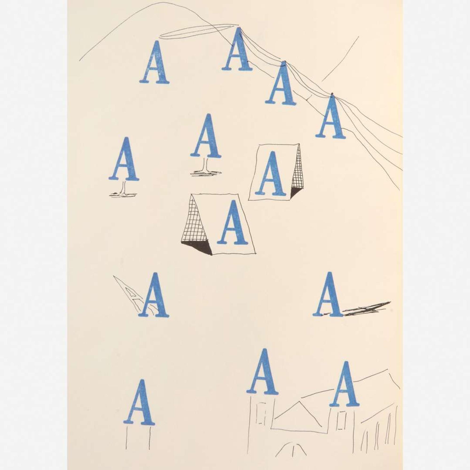 David Hockney (British, b. 1937) Hockney's Alphabet
