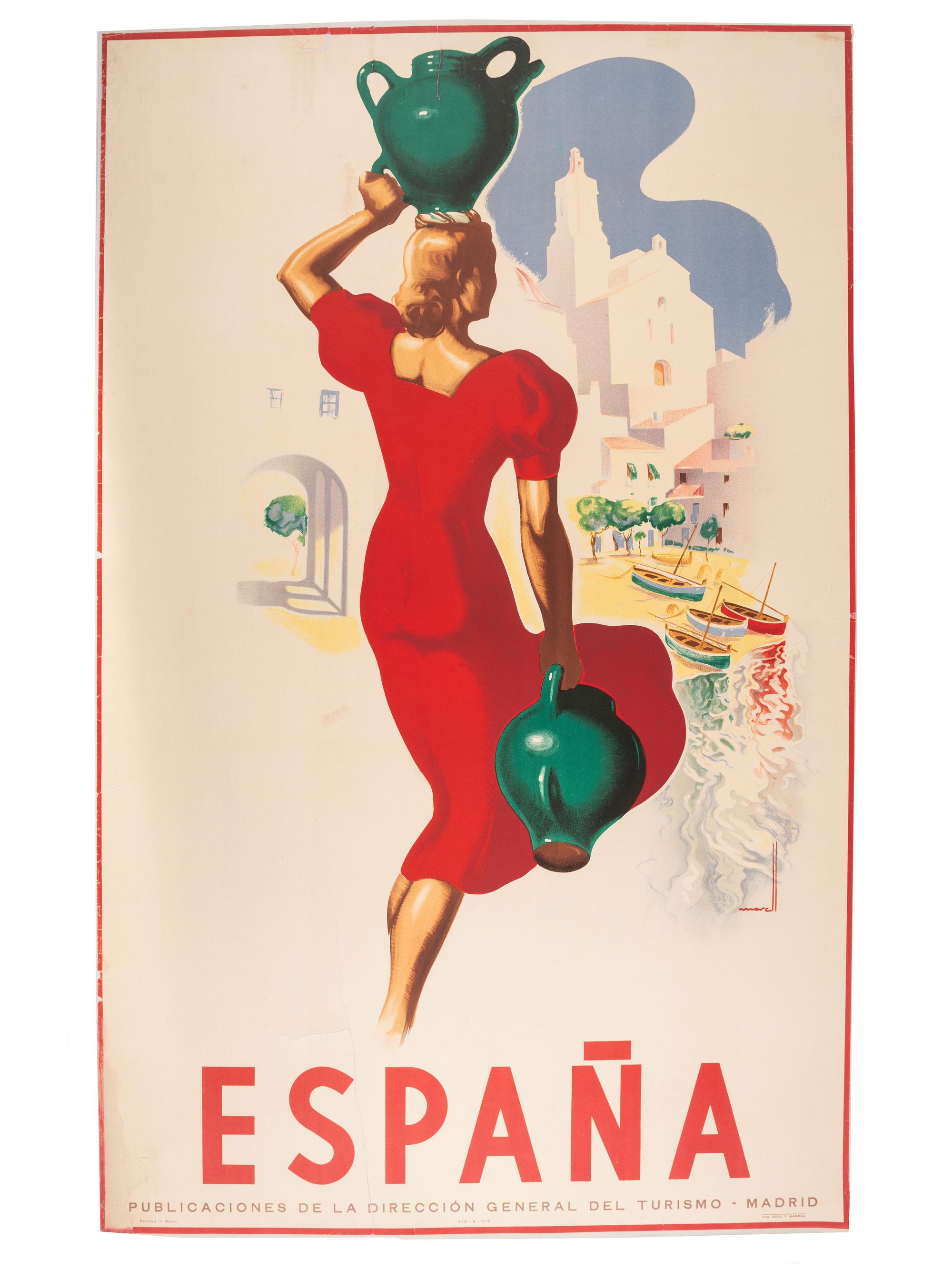 Eight London Underground and Other Travel Posters
