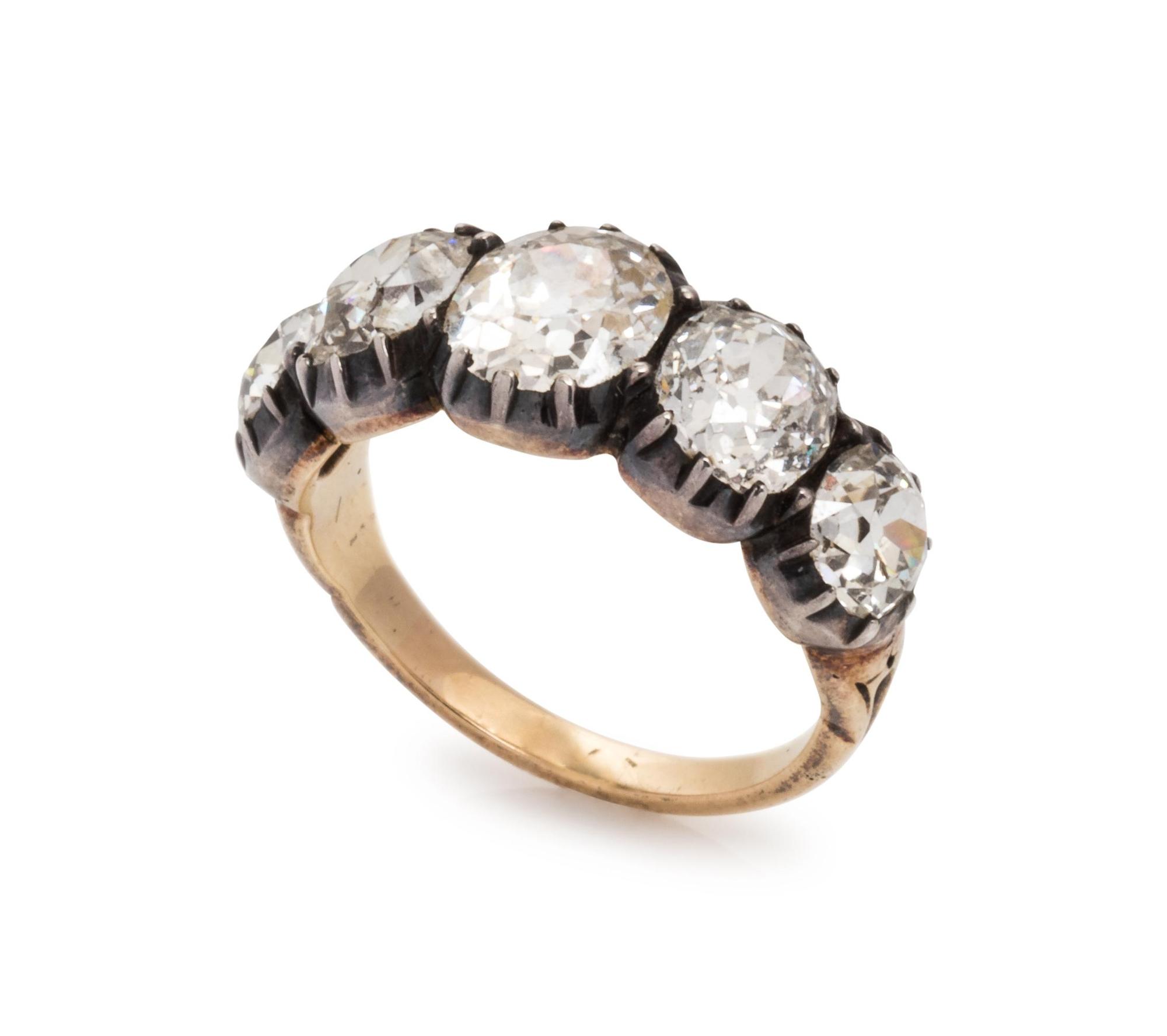 Victorian, Diamond Ring