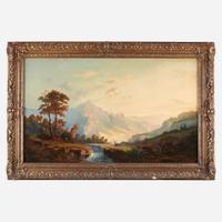 Robert Swain Gifford (American, 1840–1905) Mountain Stream