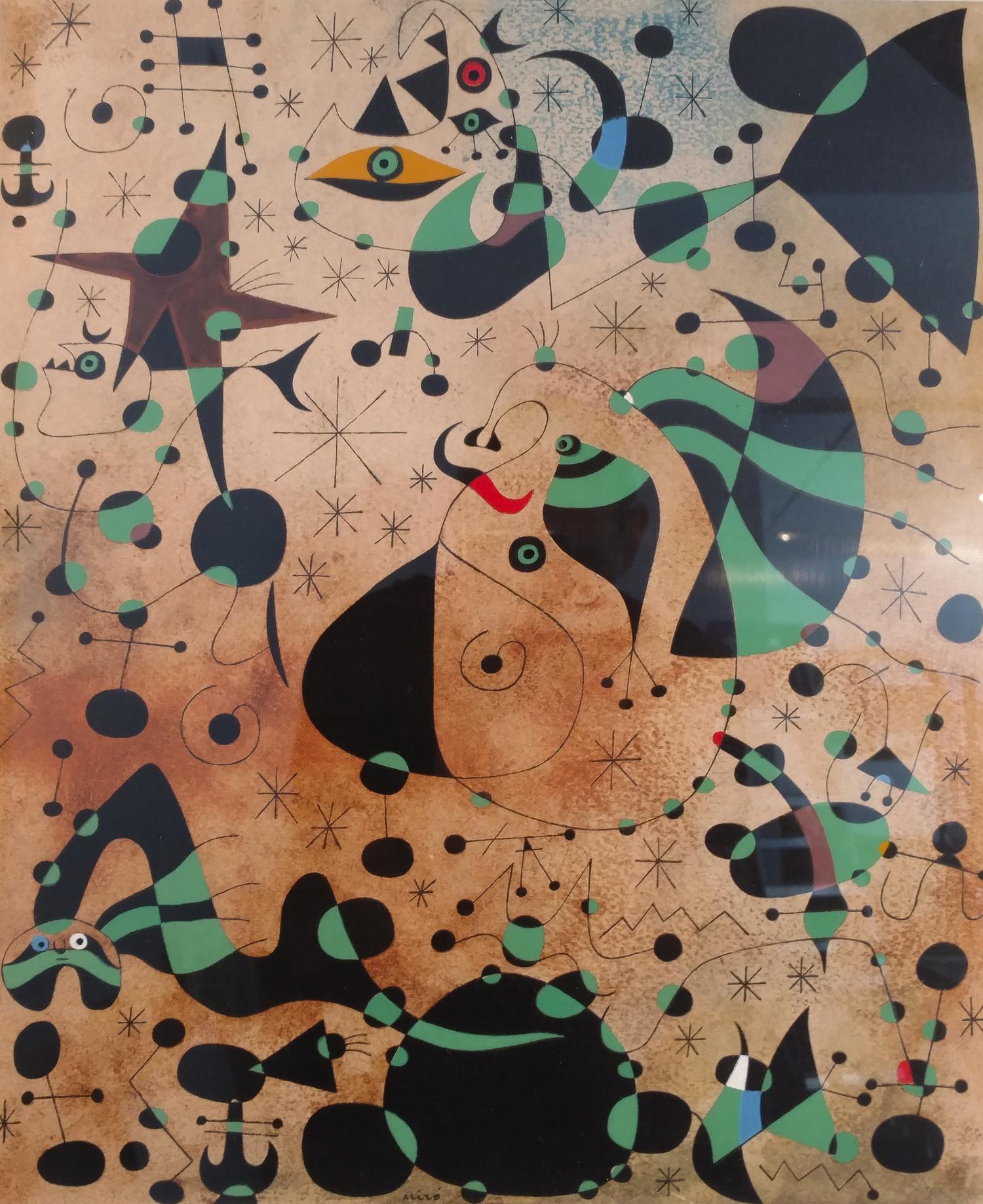 After Joan Miro, ,