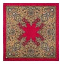Two Designer Scarves: One Yves Saint Laurent and One Oscar de la Renta