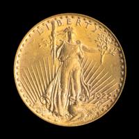 A United States 1922 St. Gaudens $20 Gold Coin