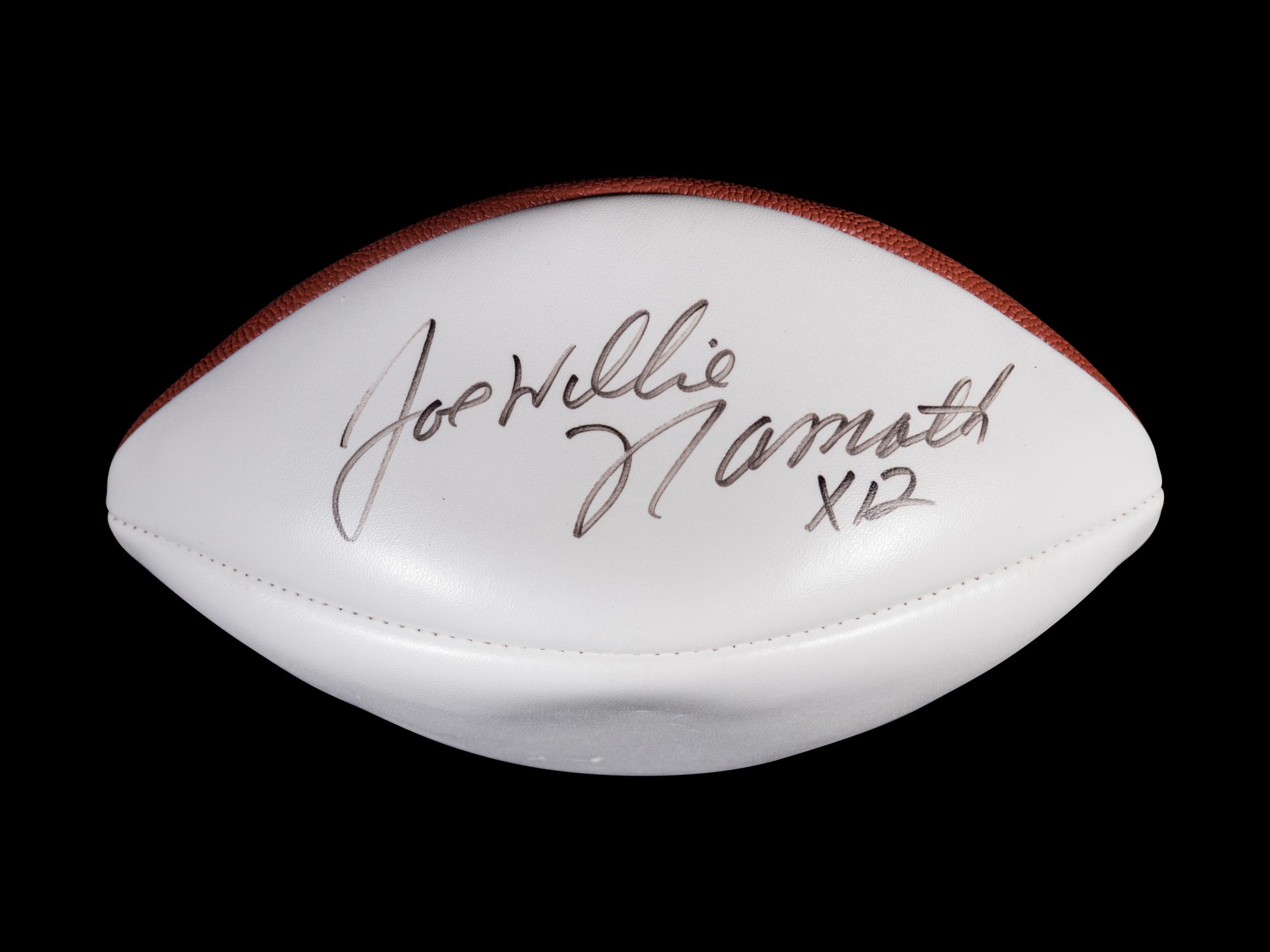 A Group of Joe Namath Signed Items,