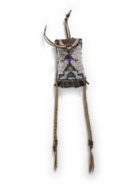 Southern Plains Beaded Strike-a-Light Bag