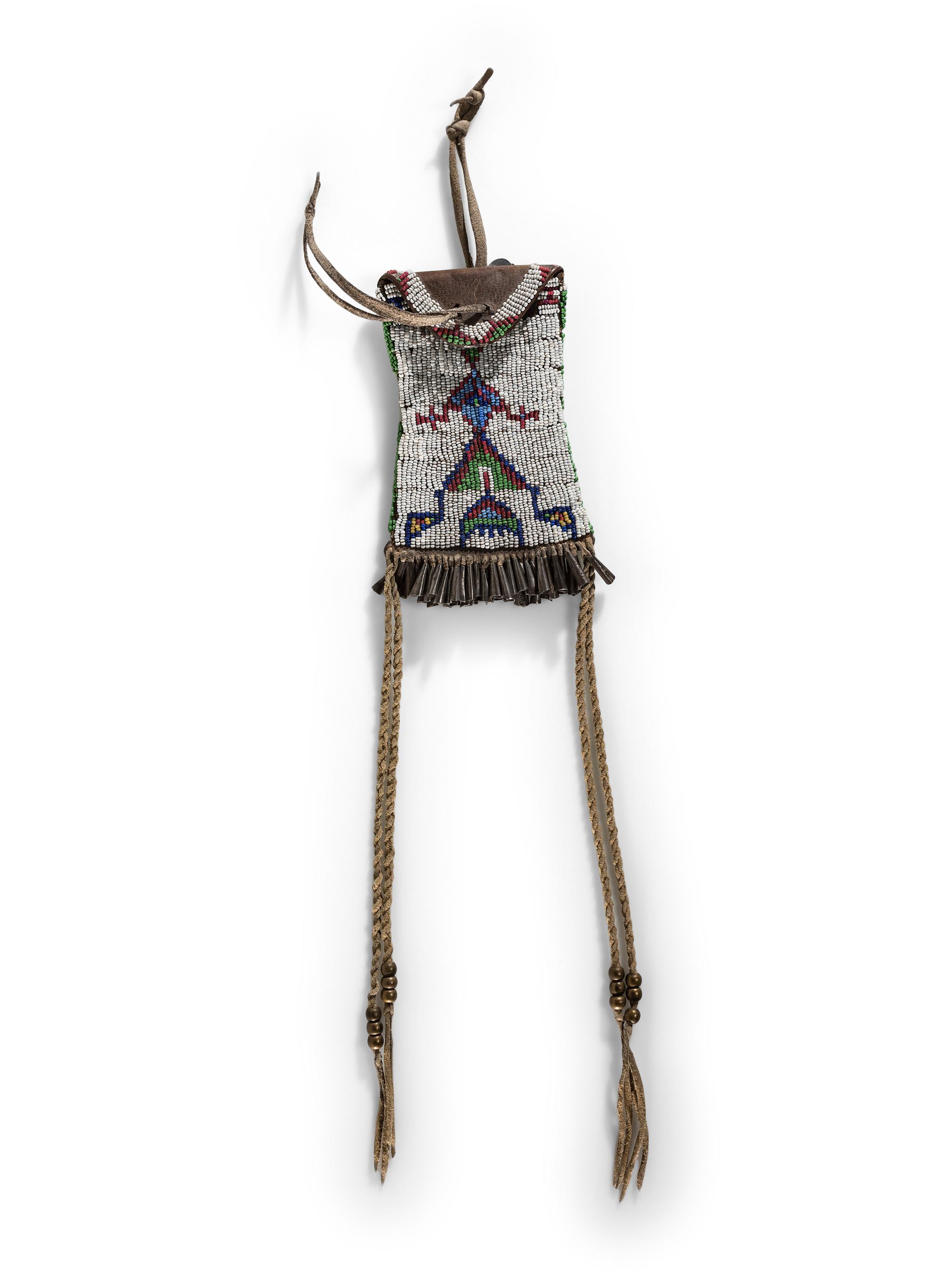 Southern Plains Beaded Strike-a-Light Bag