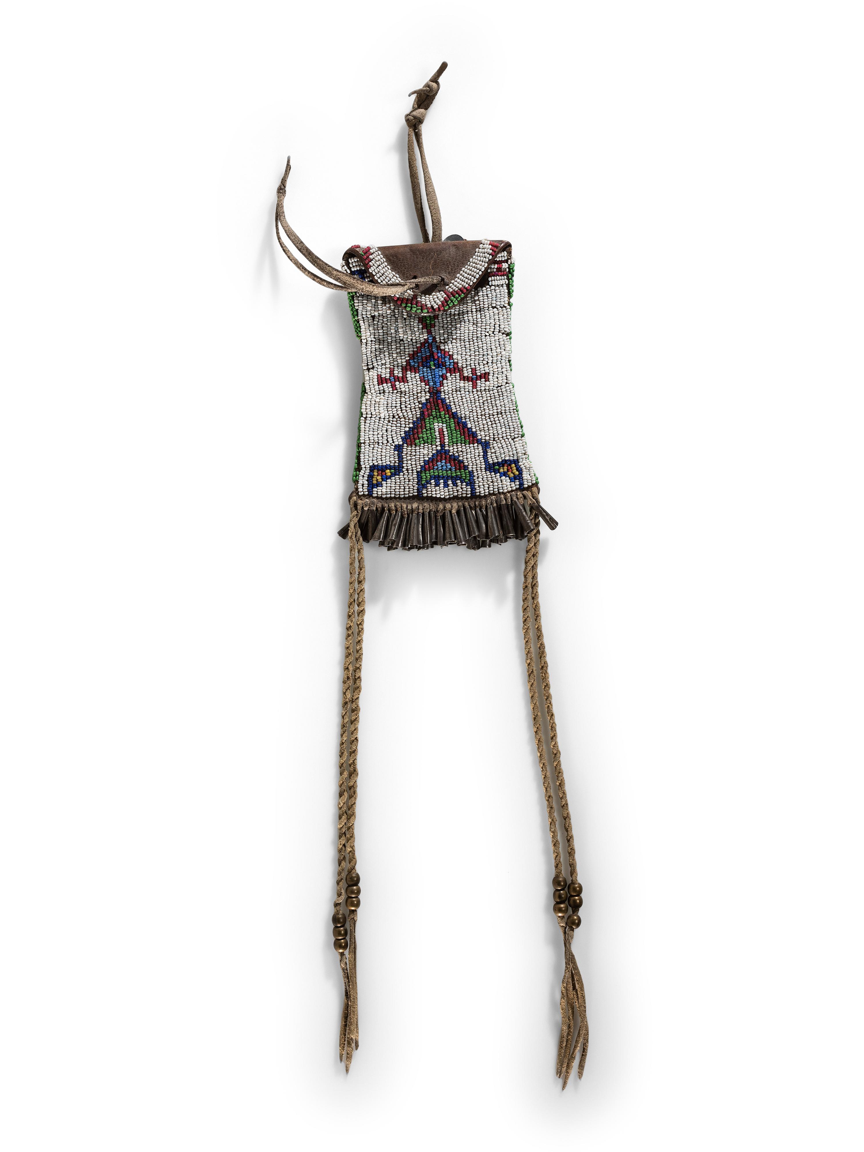 Southern Plains Beaded Strike-a-Light Bag