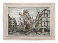 Parisian Boulevard (a double-sided painting)