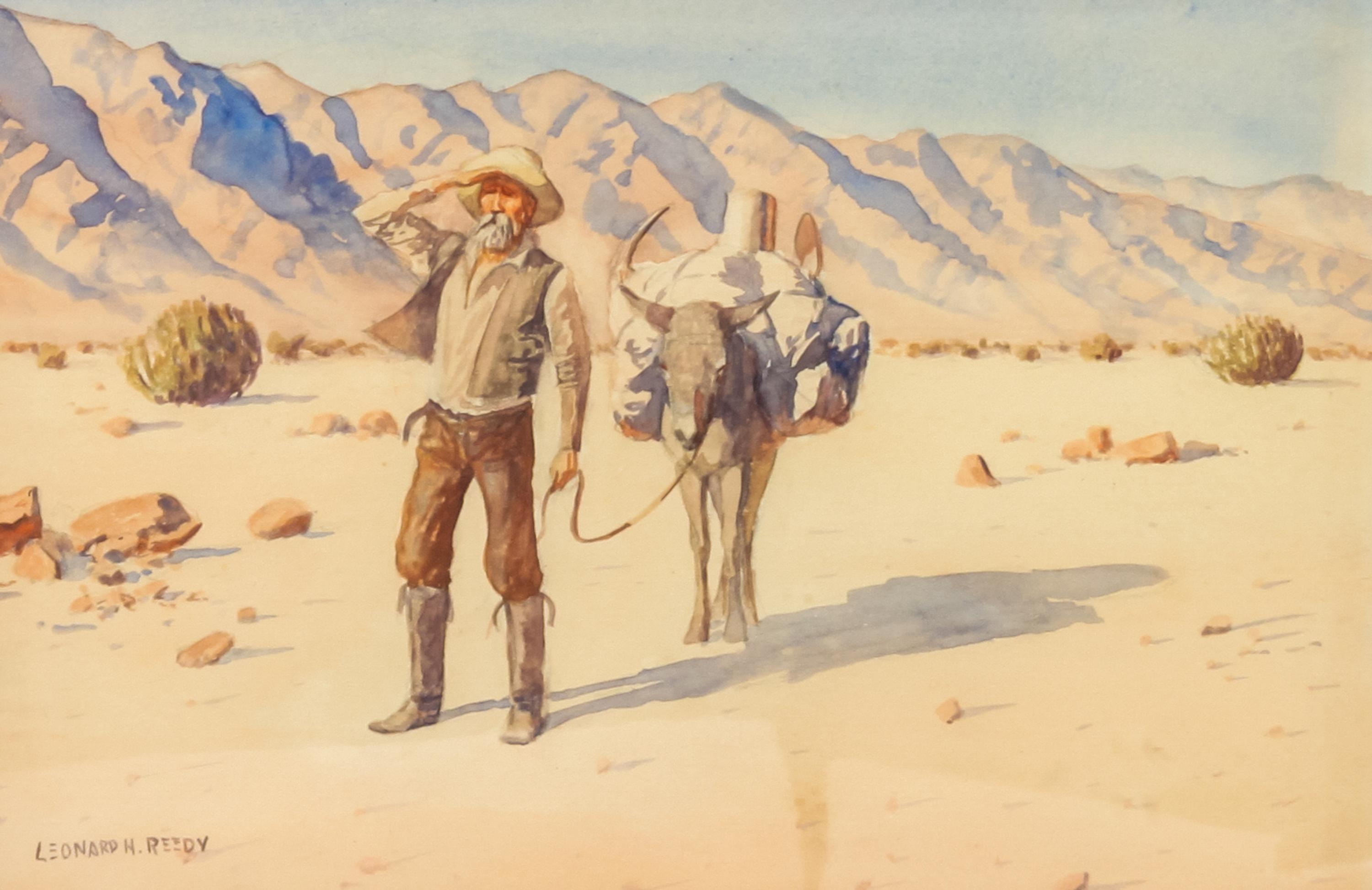 Leonard H. Reedy, (American, 1899-1956), The Prospector