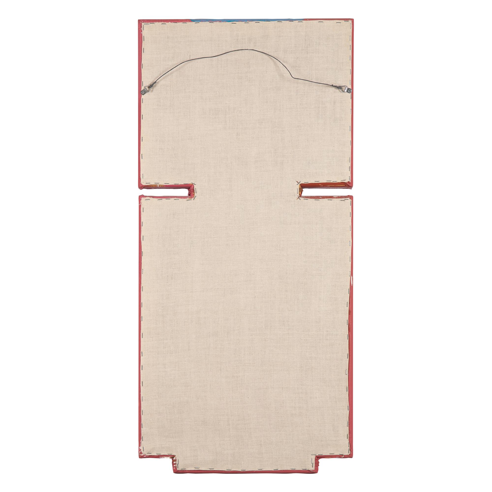 Tony Abeyta (Diné, b. 1965) — Two Kachinas (Diptych)