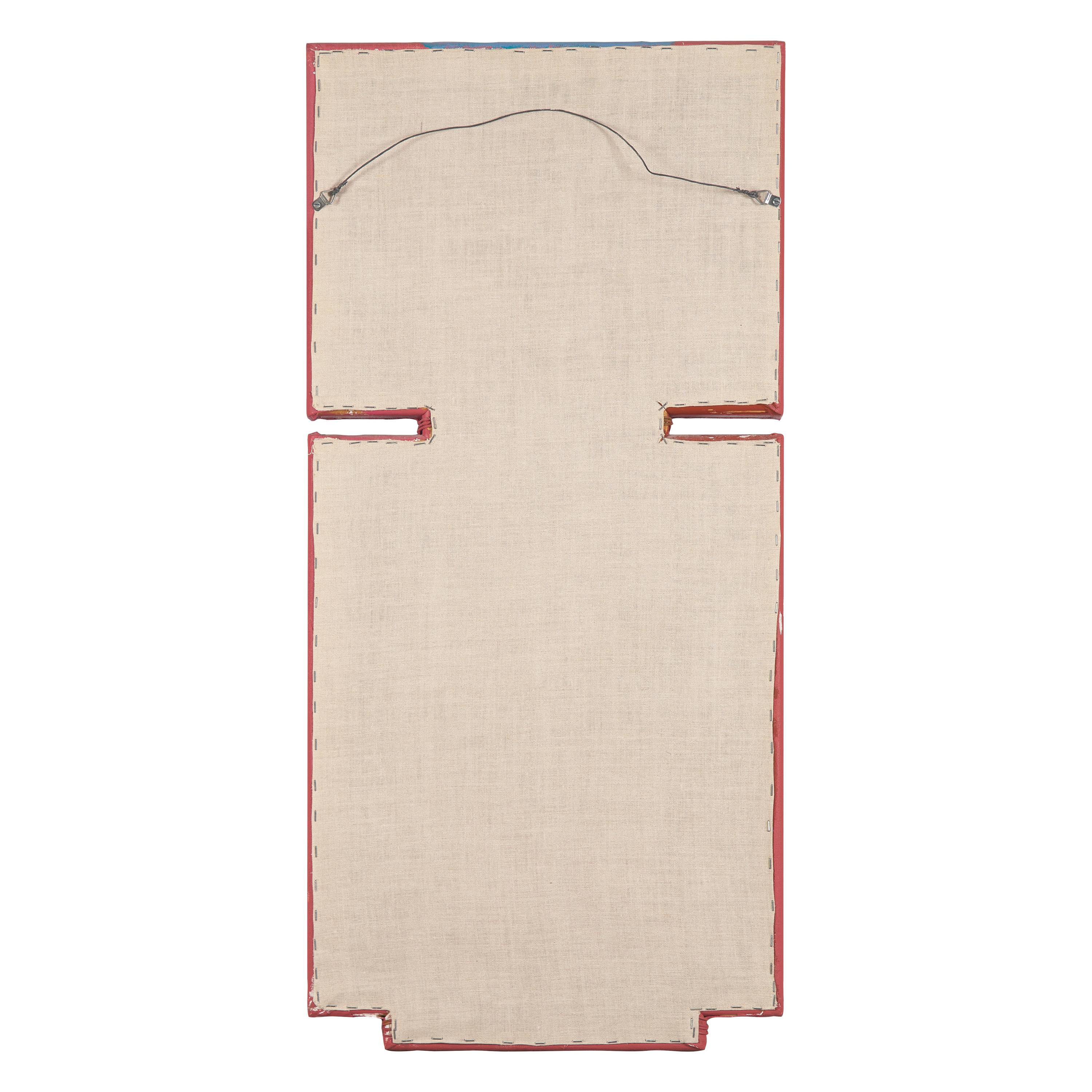 Tony Abeyta (Diné, b. 1965) — Two Kachinas (Diptych)