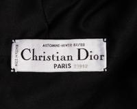 Christian Dior Haute Couture Velvet and Satin Evening Dress, Fall/Winter 1987-88