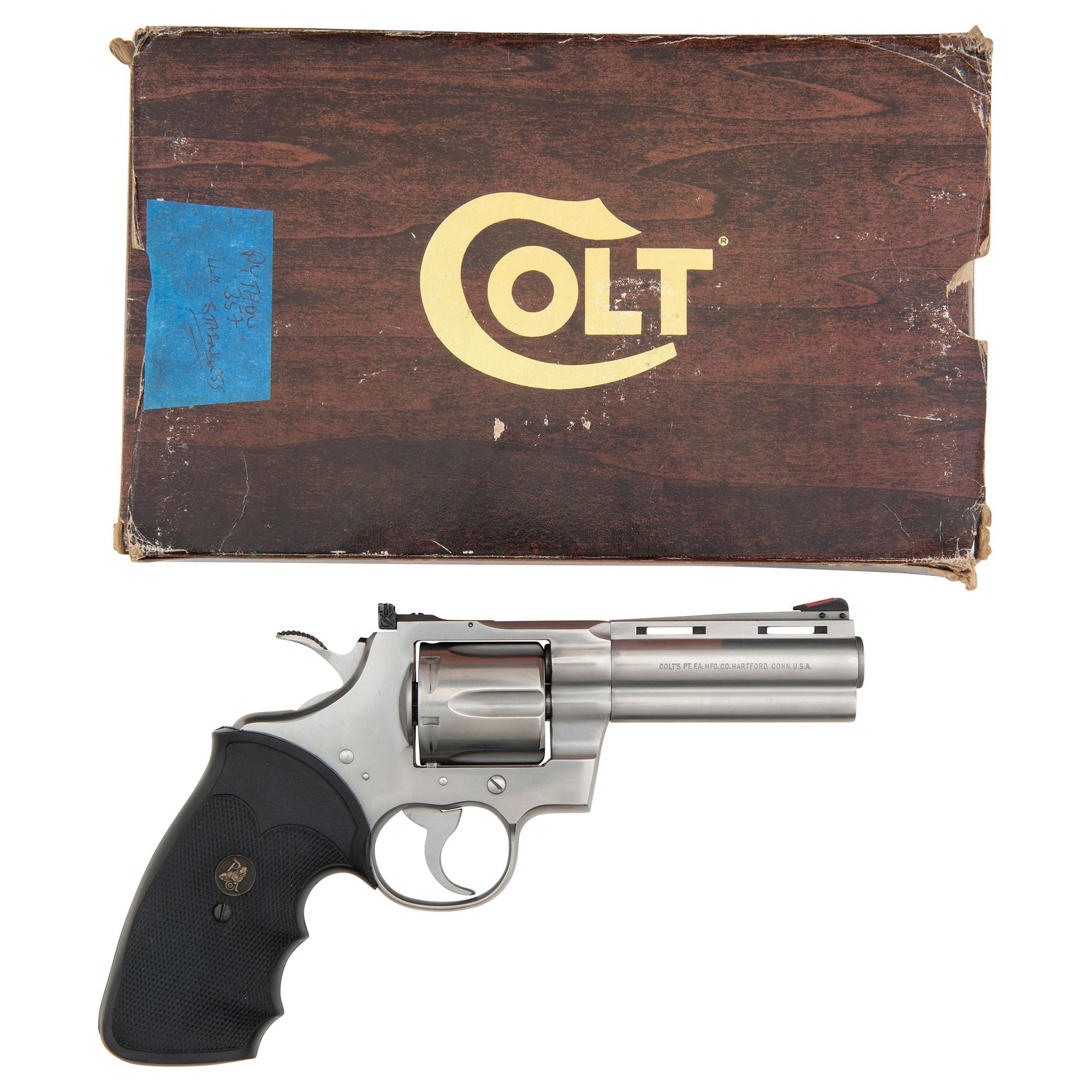 *Colt Python 4" Stainless in Box