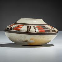 Hopi Pottery Jar, with Fred Harvey Sticker