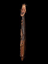 An Oceanic Wood Mask