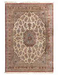 A Persian Silk Carpet