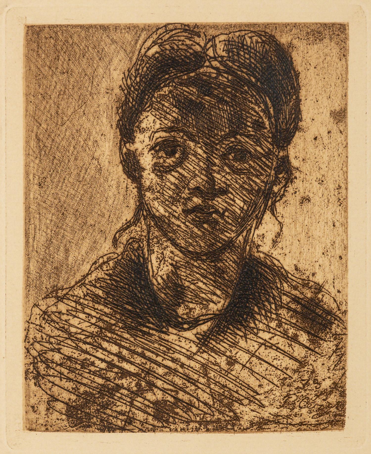 Tête de jeune fille