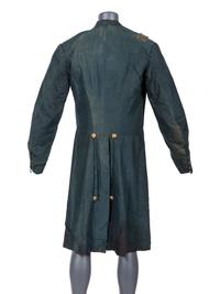 A collection of items identified to Lieutenant Colonel Jonathan Biggs, 123rd Illinois Infantry, “Wilder’s Brigade,” highlighted by bullet-struck frock coat and vest worn during the assault on Selma, Alabama. 2 April 1865.