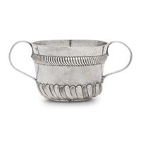 A Silver Caudle Cup