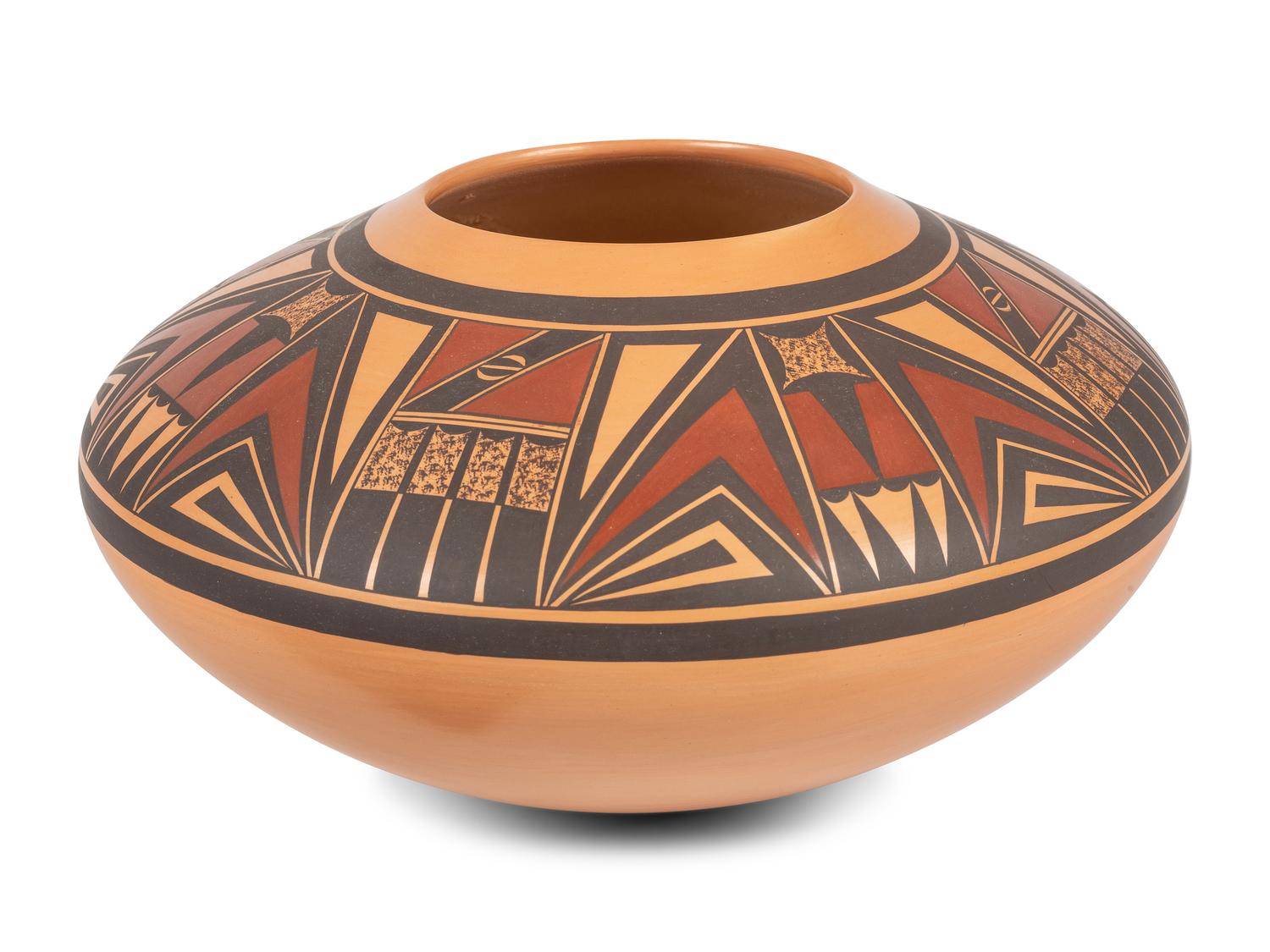 Polychrome Pottery Jar