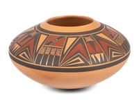 Polychrome Pottery Jar