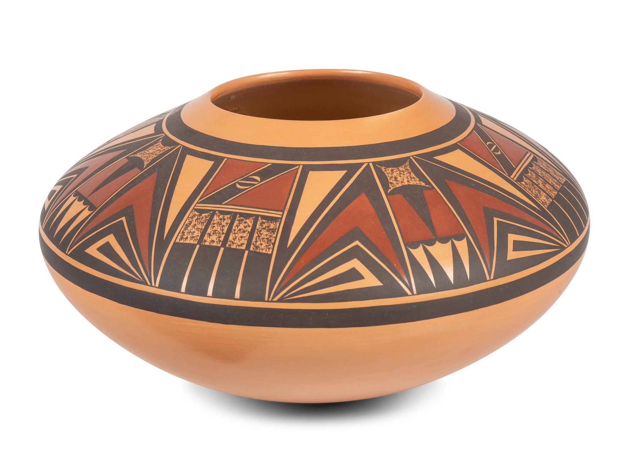 Polychrome Pottery Jar