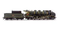 A Fulgurex Polychrome O-Gauge S.N.C.F 4-6-2 Locomotive and Tender