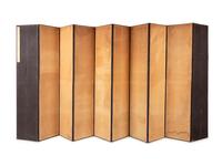 A Ten-Panel Floor Screen