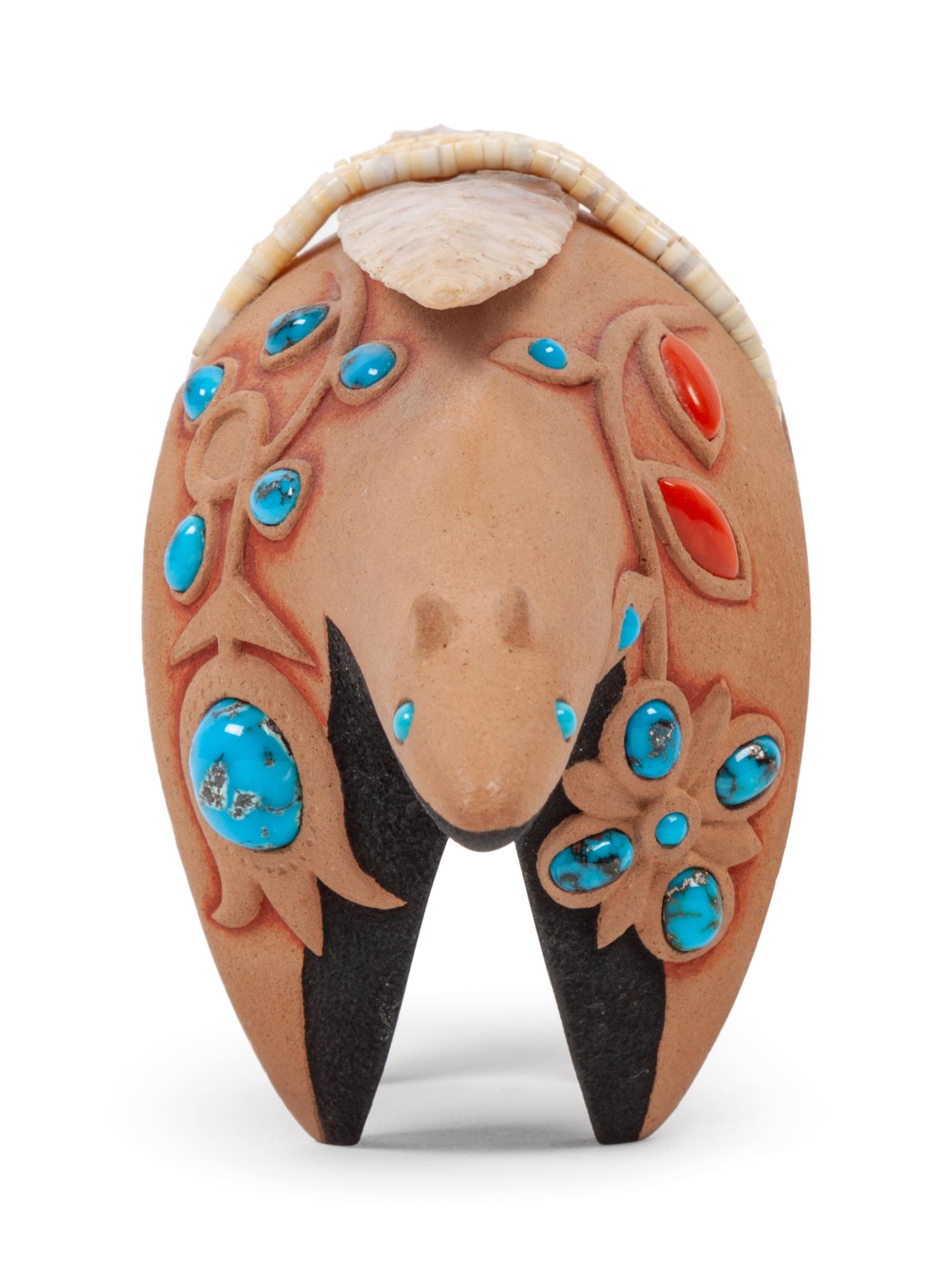Redware Pottery Bear