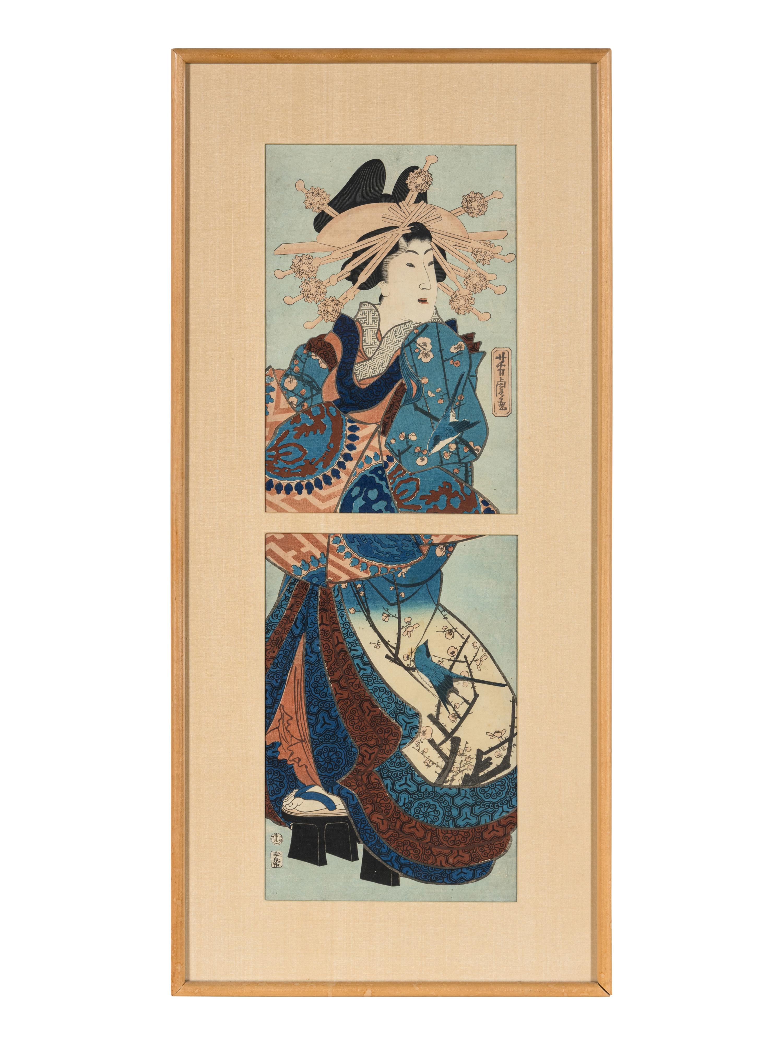 A Japanese Woodblock Print