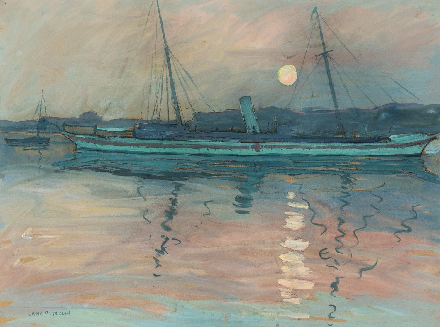 The Moon , Constantinople , 1924