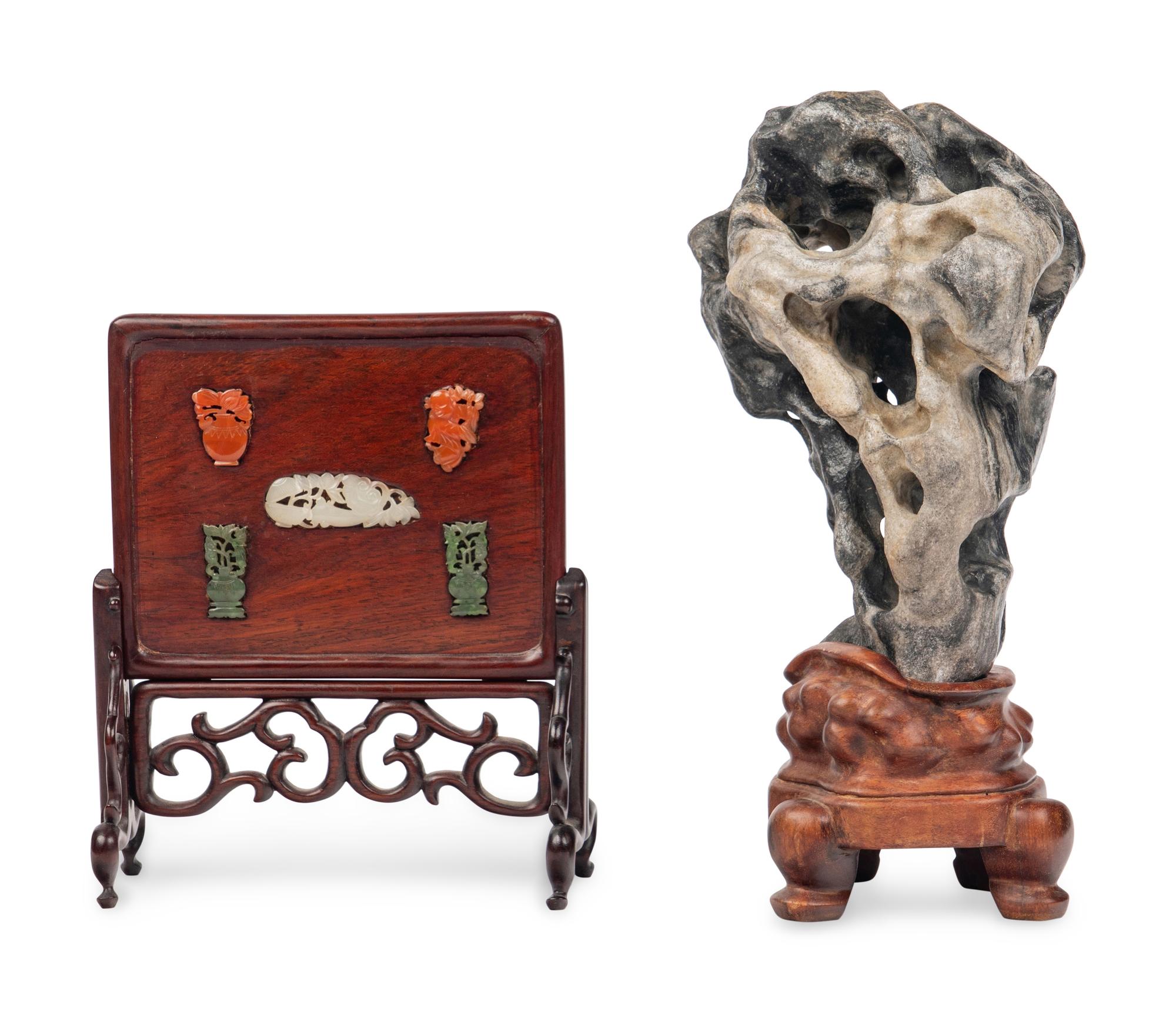 Two Chinese Scholar's Objects
