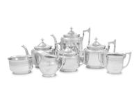 An American Silver Seven-Piece Tea and Coffee Service