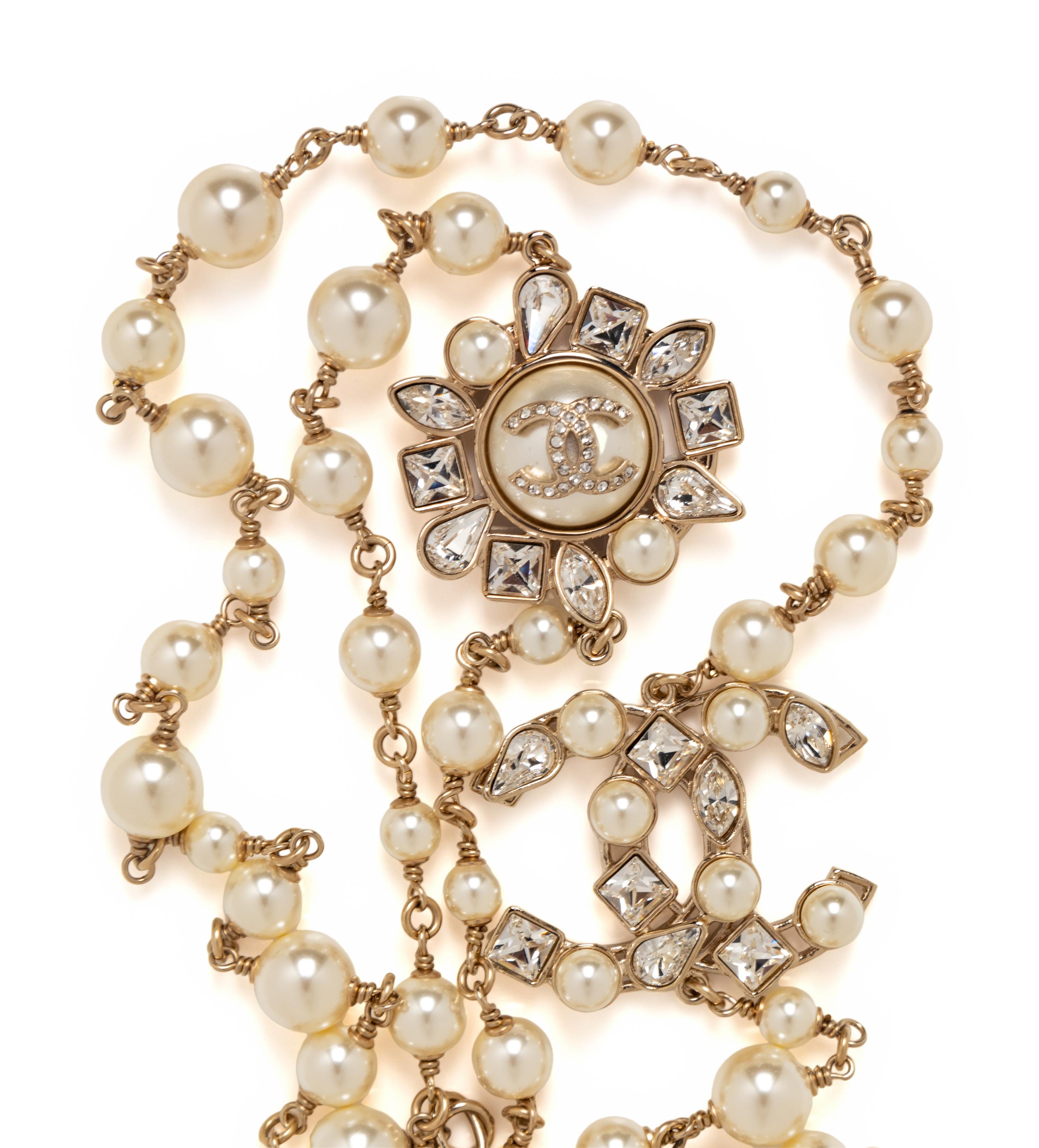 Chanel Faux-Pearl Sautoir