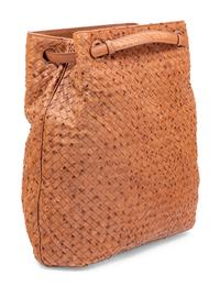 Bottega Veneta Ostrich Intrecciato Tote Bag