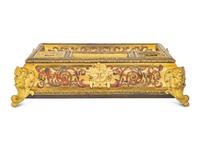 A Napoleon III Boulle Marquetry Standish