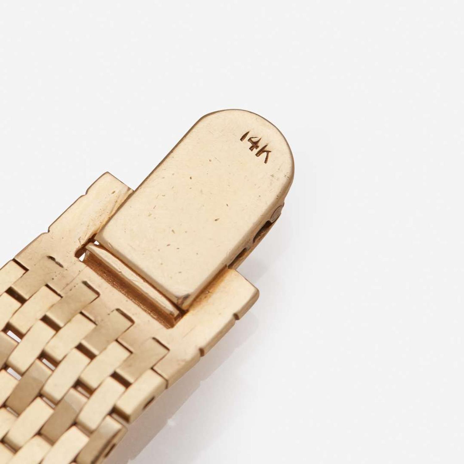 A Retro 14K Yellow Gold Watch