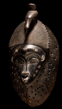 Three Yaure Wood Masks