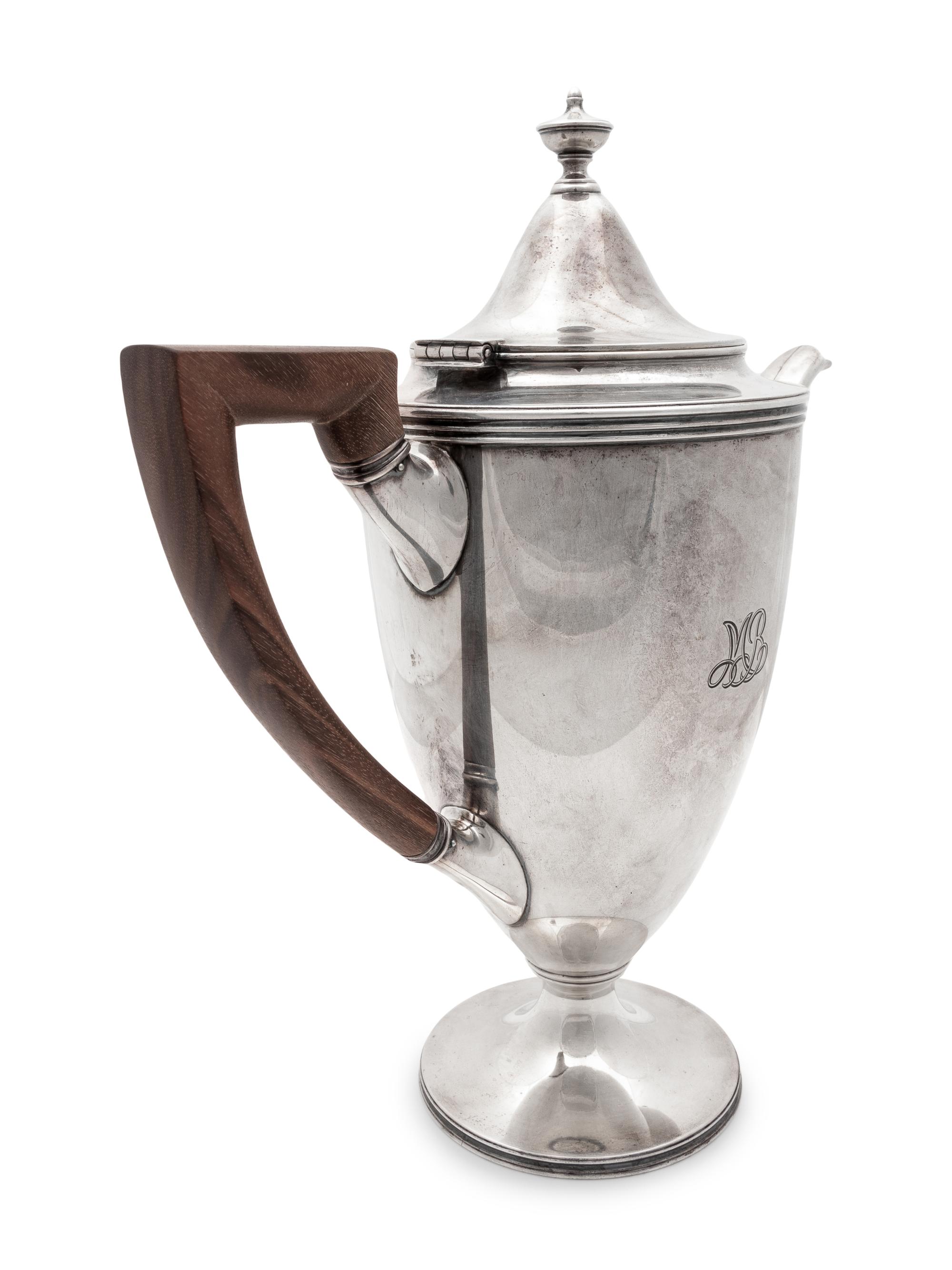 A Tiffany & Co. Silver 2 Pint Pitcher