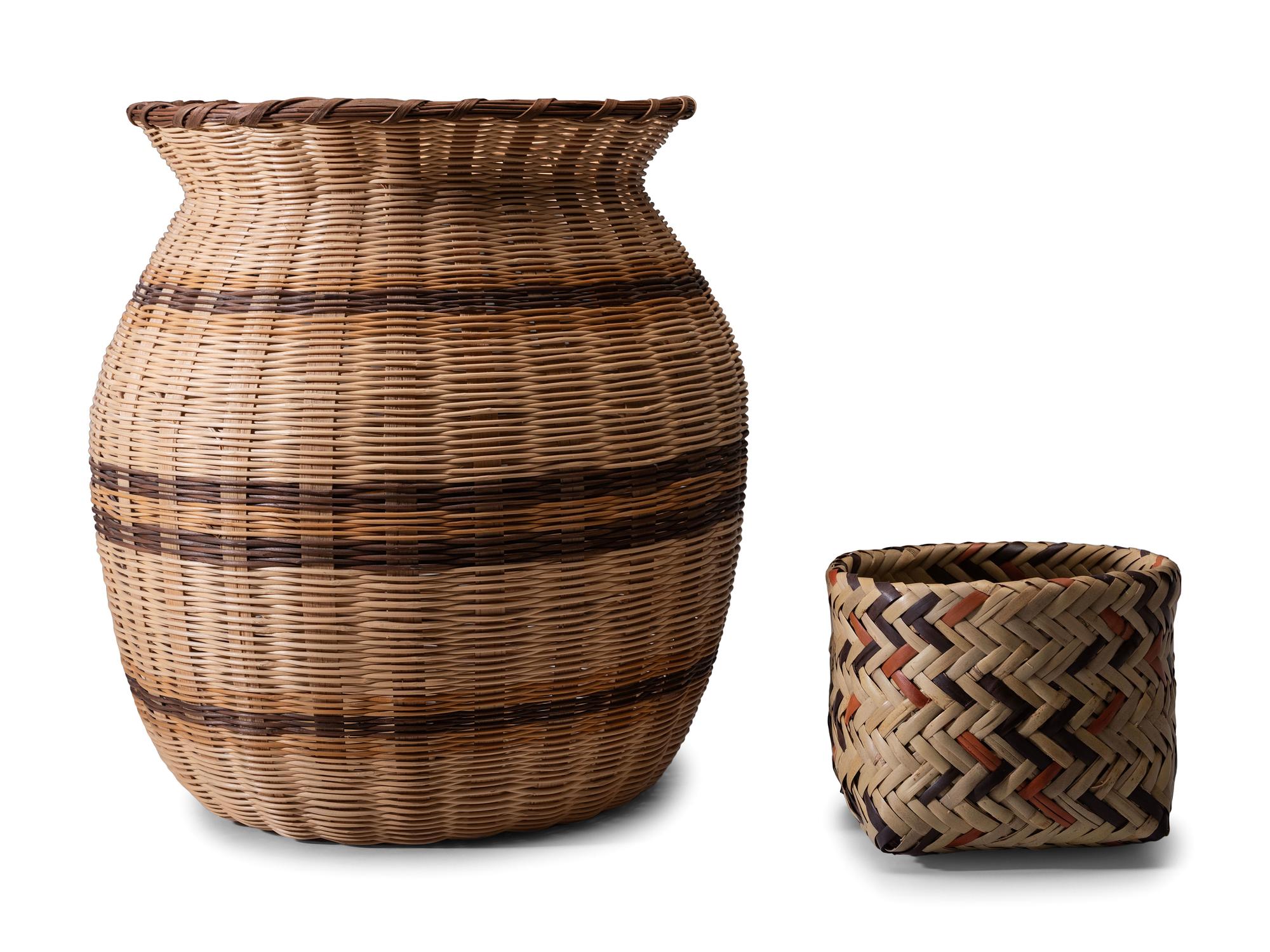 Honeysuckle Vine Basketry Planter, PLUS