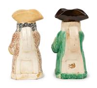 An Enoch Wood-Type Toby Jug and Another Toby Jug