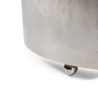 A Contemporary Stainless Steel Jardinière