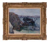 Belle-Île, La Baie de Goulphar, 1900