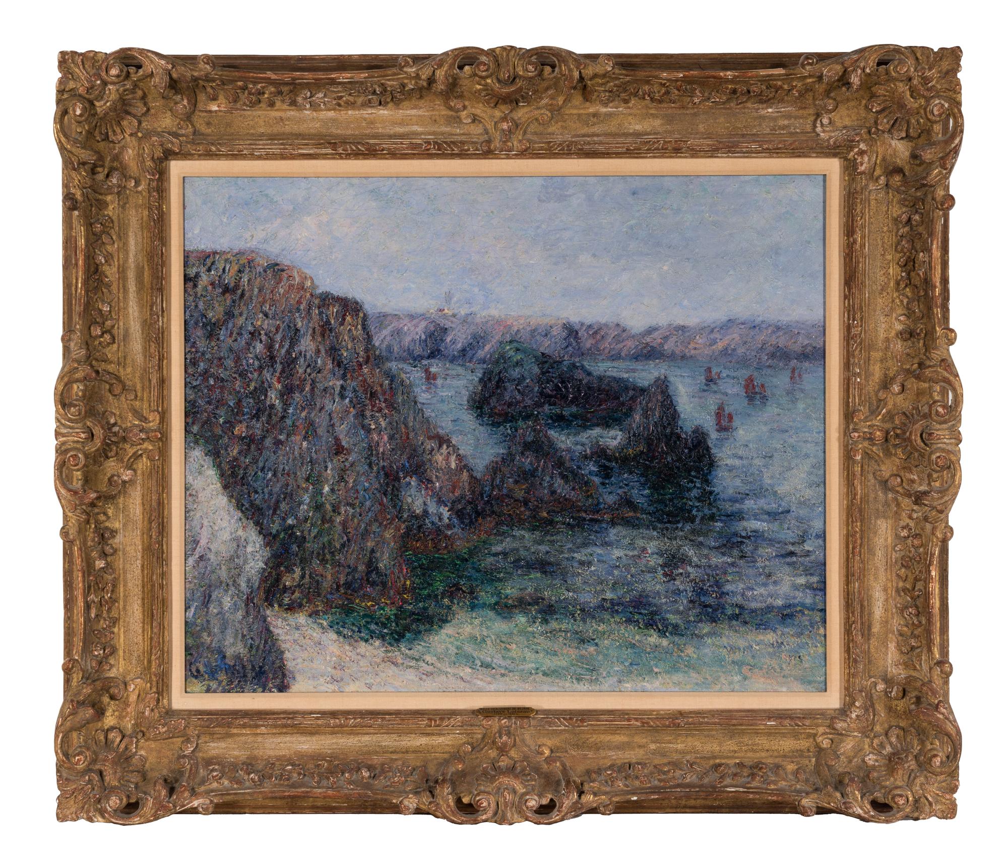 Belle-Île, La Baie de Goulphar, 1900